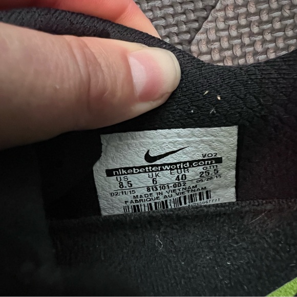 Nike Metcon 1 Women's Black/Hyper Jade-Volt-White 8.5 - Picture 10 of 13